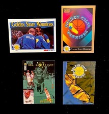 Golden State Warriors Team Logo Cards Skybox, Hoops, Upper Deck