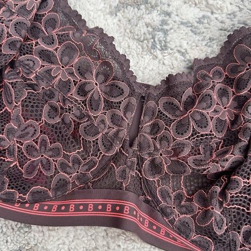BNWT M&S B by Boutique Cleo Lace Wired Unpadded Balcony Bra “Sable” Size 36F - 第 5/6 張圖片