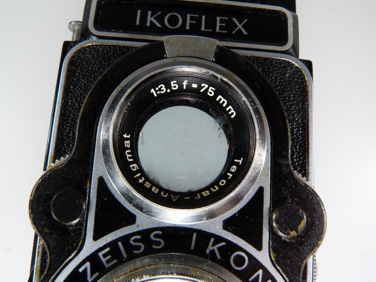 VINTAGE Zeiss Ikon IKOFLEX Iia T ZEISS-OPTON TESSAR 75/3.5 Lens
