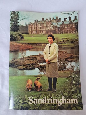 Sandringham Prospekt Guide 1976 Queen Elizabeth, inkl. Kunstwerke Liste 1977