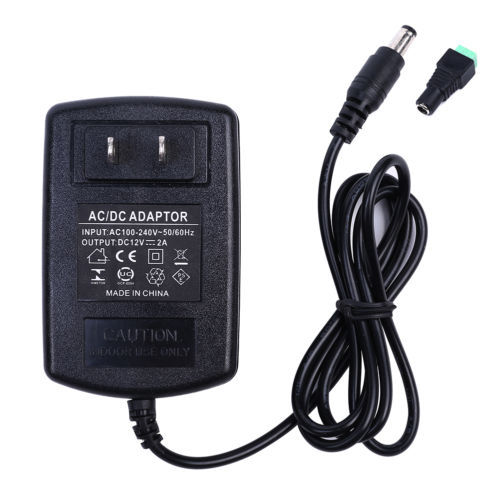 5v Led Power Supply AC To DC Adapter – 1A To 8A For LED Strips, CCTV ...
