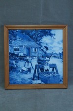 WANDBILD FLIESENBILD KACHELN DELFT HOLZSCHUHMACHER