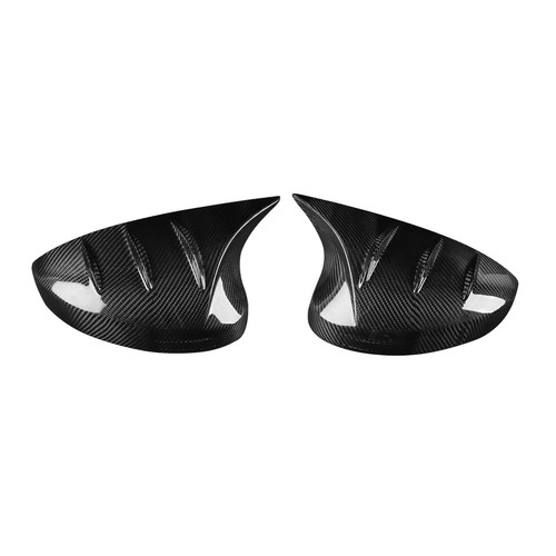 2Pcs Real CARBON FIBER REPLACEMENT SIDE MIRROR COVER CAPS FOR 22-24 HONDA CIVIC - Photo 2/16