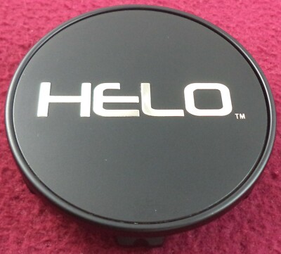 Helo Wheels Flat Black Custom Wheel Center Cap # S1311-16-04 (1)