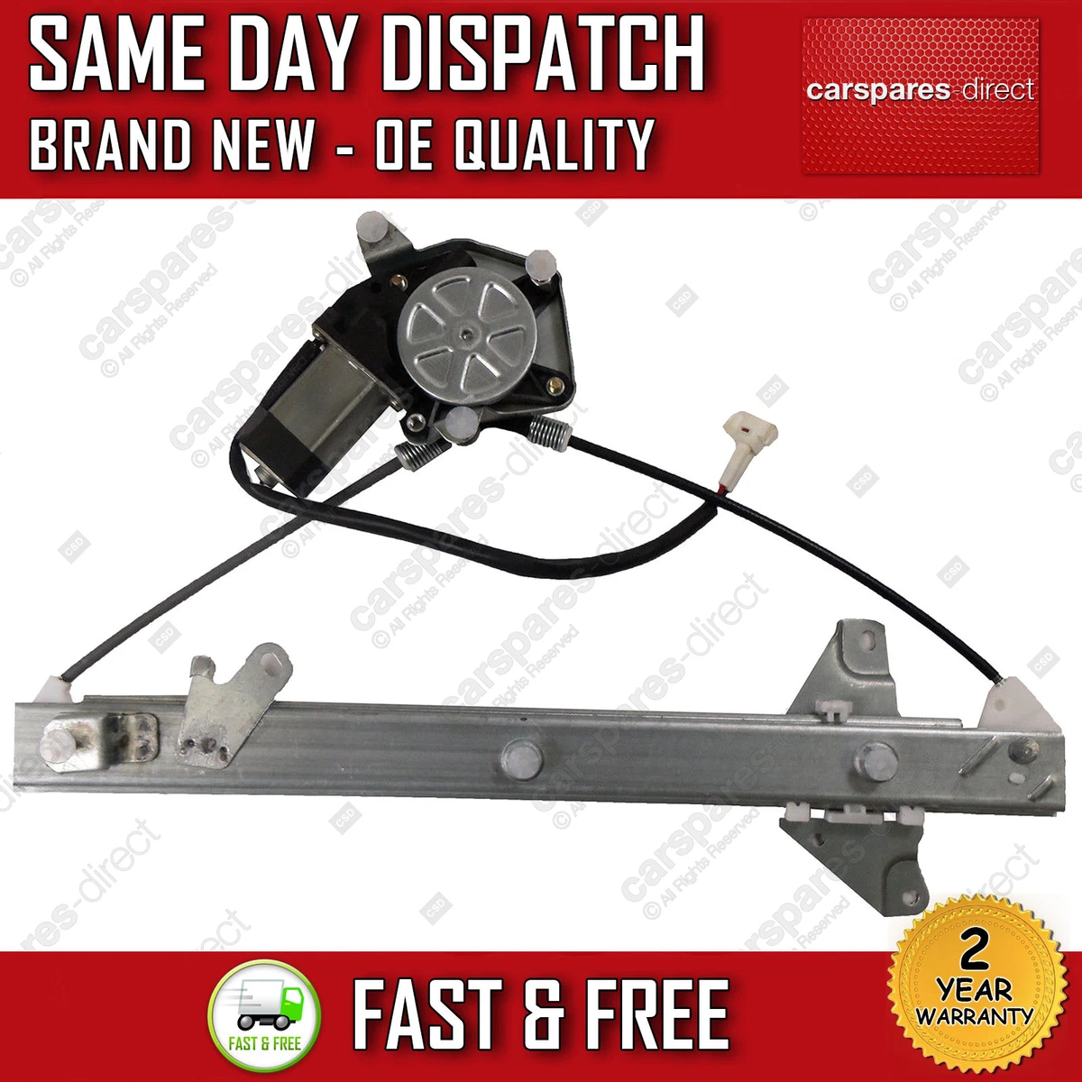 Premier Gear PG-749-208 Window Regulator (Fits Toyota Driver Side Front