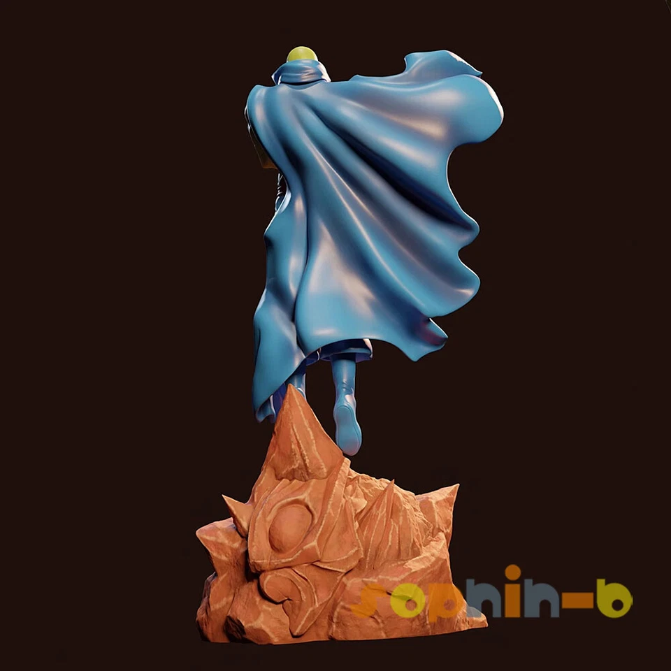 Martian Manhunter Super Man Resin Model Kit Unpainted 3d Print GK Statue Figure - Image 4 of 4