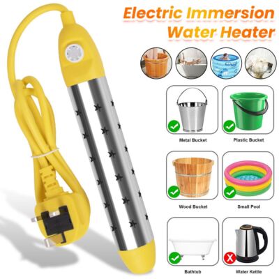 Home Immersion Water Heater Portable Bucket Water Heaters Bath