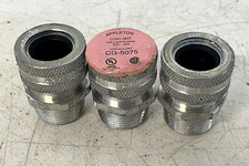 NEW Appleton CG-5075 Strain Relief Flexible Cord Connector Lot of 3 