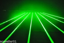 1pcs Fat Beam Green Laser Show Stage Lighting DC 12V Module TTL Lazer Curtain