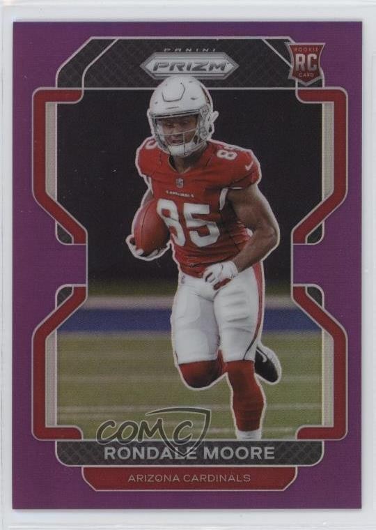 2021 Panini Prizm Rookie Purple Prizm 47/125 Rondale Moore #347 1q85