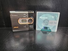 Vintage Sony MD Walkman Psyc MiniDisc Network Player MZ-DN430 Tested  Working