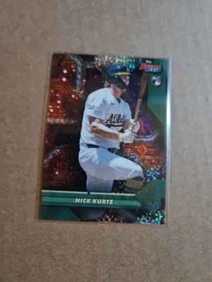 2025 Bowman's Best Nick Kurtz Circuitry RC Mini-Diamond Refractor Rookie #C-16