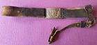 Nice Civil War M1851 Cavalry Dragoon Buff Belt w/Silver Wreath Eagle Buckle