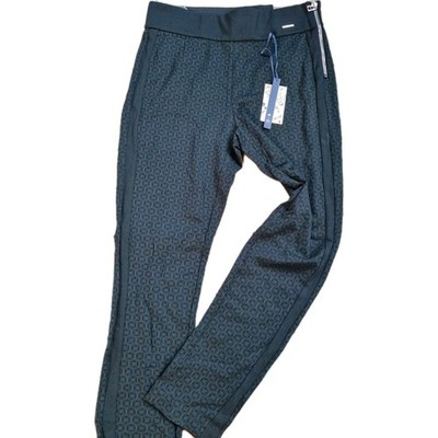 Street One Hose Leggins Damen Stoffhose blau marine Gummizug (1207) NEU