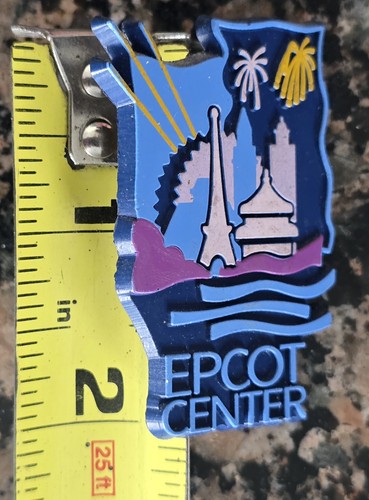 2" Epcot Center Florida Parks Collector Locker Fridge Magnet - Picture 4 of 5