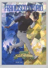 2024 Panini Crusade Crusade Blue Cracked Ice Prizm Francisco Vilorio #100 3sh