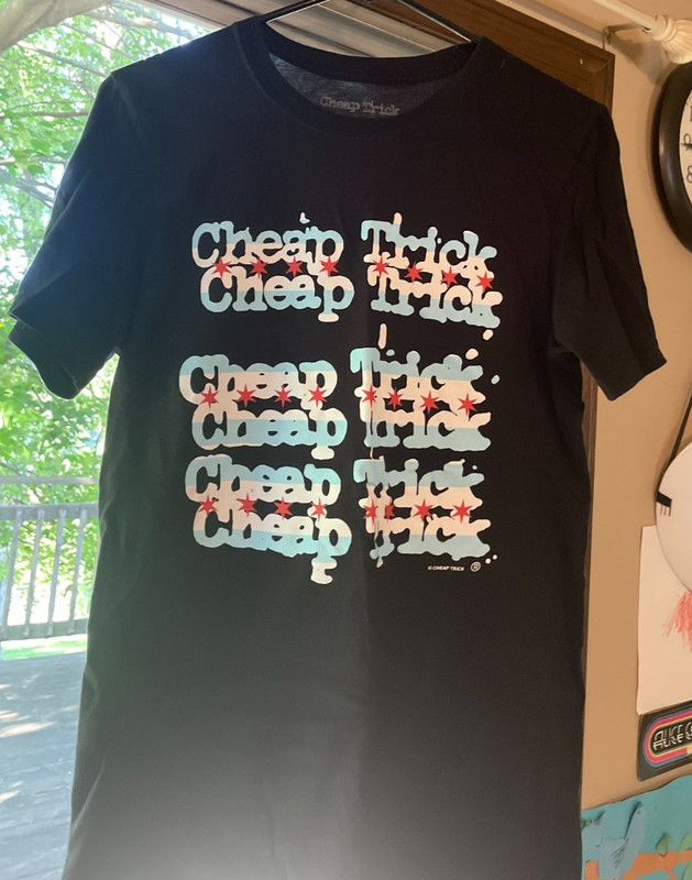 CHEAP TRICK - Small T-Shirt - Concert bought - Rick Neilsen / Robin Zander
