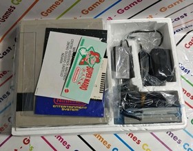 CONSOLE NINTENDO NES CONTROL DECK SUPER MARIO BANK PACK MATTEL RARO COMPLETO