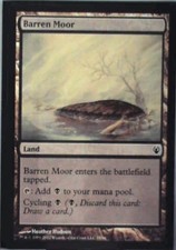Barren Moor - Duel Decks: Izzet vs. Golgari: #78, Magic: The Gathering Nm C266