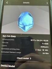 BAT CAT Mask Avengers Batman Inspired Cat Mask Release Your Inner Cat Small