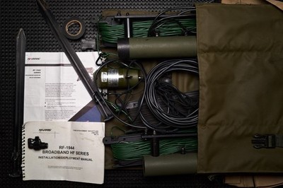 HARRIS RF-1944 BROADBAND INVERTED V HF ANTENNA 1.6-30MHZ 150 WATT