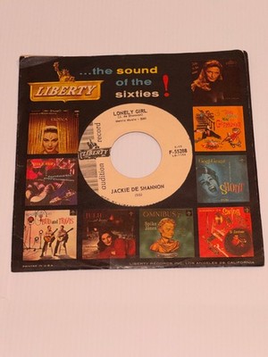 JACKIE DeSHANNON- LONELY GIRL /TEACH ME - RARE 1960 SINGLE 45 RPM REC NM PROMO !