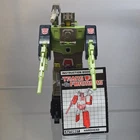 Transformers G1 Hardhead & Duros Complete Vintage Headmasters 80s Toy