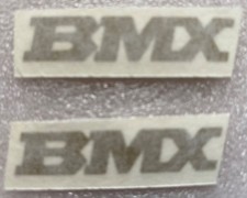 BMX seat decals set, mongoose, gt, redline, Haro, hutch, torker, cw, skyway, bmx