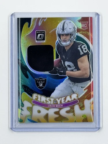 2025 Donruss Optic Jack Bech Blue Hyper (RAW)