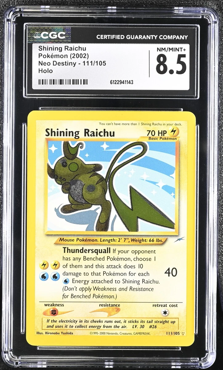 Shining Raichu for sale | eBay