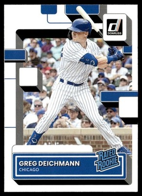 2022 Donruss Greg Deichmann Rookie Chicago Cubs #45