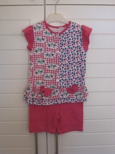 süßer Mädchen Sommer Anzug Jumpsuit Spieler Einteiler Gr. 98 104