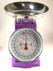 5kg / 11lb Kitchen Parcel Scales Purple Metal Analogue Large Dial 20g / 1oz M&S