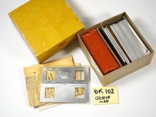 20x EMDE Stereo Realist 3D Mounts Close-up Mask frames  Glass NOS