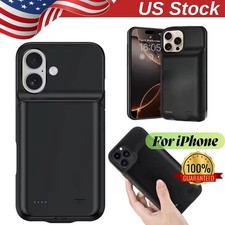 Battery Charger Case For iPhone 17 16 15 14 13 12 11 X Charging Cover Power Bank