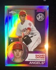 2018 Topps Chrome Shohei Ohtani 1983 RC Refractor Rookie #83T-6 Angels