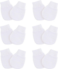 Baby Mittens No Scratch Mittens Infant Soft Gloves Mittens for 0-6 Months Boys G