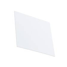 UHMW Sheet Ultra High Molecular Weight Polyethylene Board 10"x 10"x 0.08" White