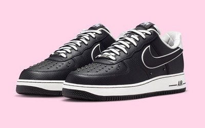 Nike Air Force 1 Low '07 Premium Black White Grey Mens Sports Sneaker IM6643-010