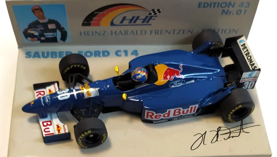 MINICHAMPS 1:43 AUTO F1 SAUBER FORD C14 #30 H. - H. FRENTZEN EDITION 511954330 - Immagine 2 di 4
