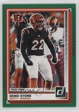 2025 Panini Donruss Press Proof Green Geno Stone #67 2l4