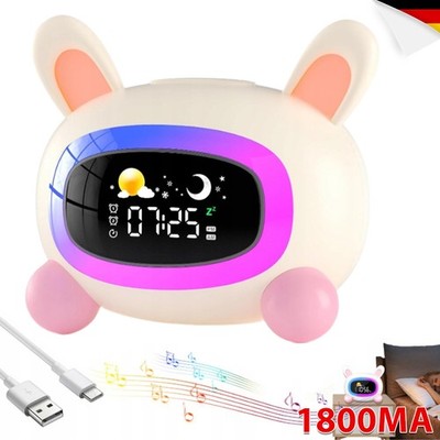 Digital Kinderwecker Wake Up Wecker Nachtlichter Uhr für Mädchen Jungen Kinder
