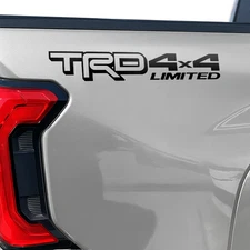TRD 4X4 Limited Toyota Tundra 2024 2025 vinyl decals stickers bedside Off Road 2