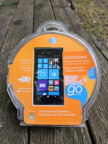 Nokia Lumia 635 - 4GB - Black AT&T NEW IN UNOPENED BOX NIB
