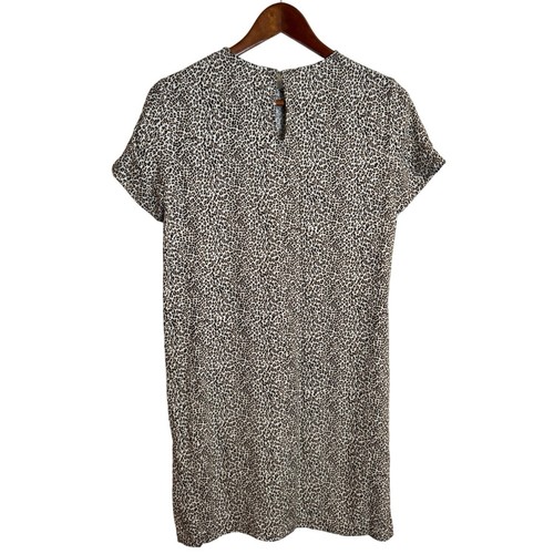 Jenni Kayne Leopard Print Lightweight T-Shirt Mini Dress XS - Picture 6 of 8