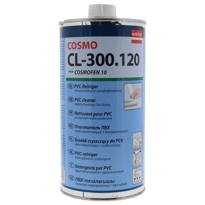COSMO CL-300.120 PVC-Reiniger Reinigungsmittel Cosmofen 10 Kunststoff Reinigung