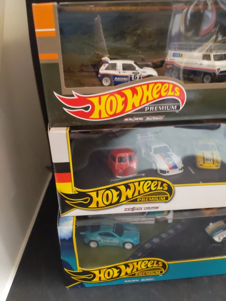 Hot Wheels Premium Conjunto Lote De 3x Mattel Ford, Porsche, Nissan, Datsun - Imagem 2 de 4