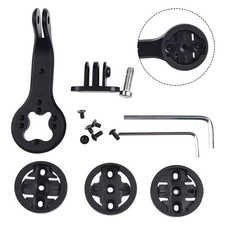 Kit Staffa Supporto Supporto Bici Computer per Supporto Garmin Nero