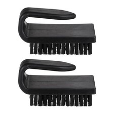 2pcs Anti-static Cleaning Brush U Shape Handle 20x45mm PV Plastic Bristles Brush