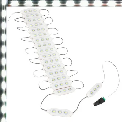 LEDUPDATES Storefront Window 40ft White LED Light 5630 + 12V UL Listed Power Supply